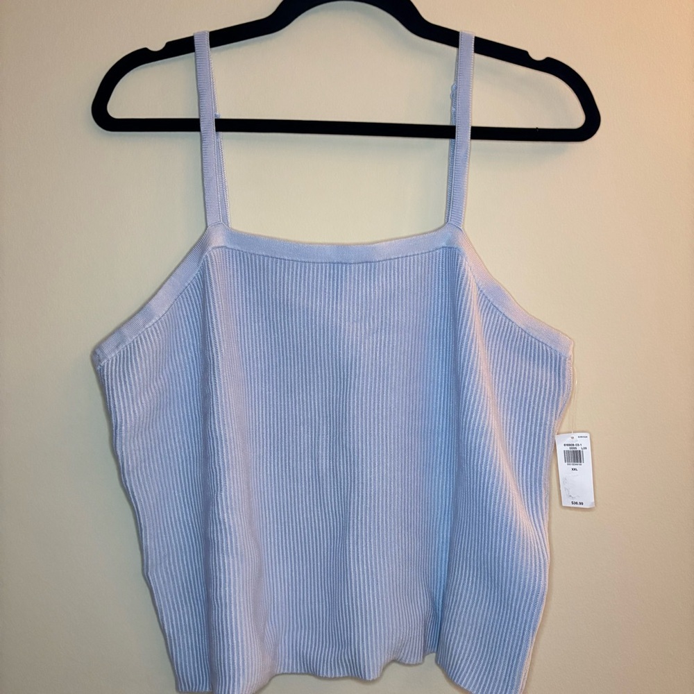 SOLD - NWT Old Navy Women’s Rock Pool Rib-Knit Sweater Tank Top Size XXL